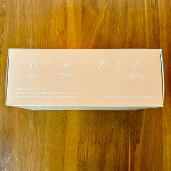 OUR PLACE Layered Lunchbox Set With Utensils NEW Bento Lunch Box Snacks NIB - Picture 5 of 7